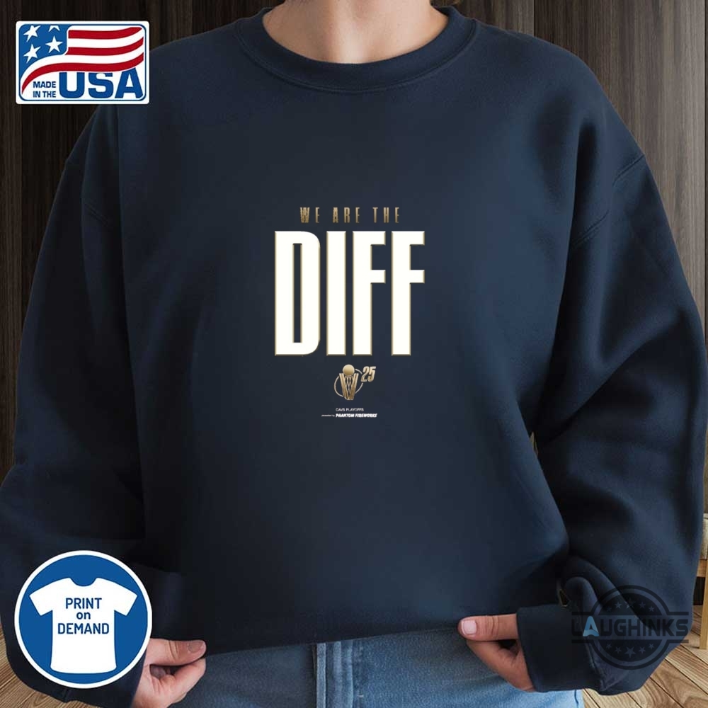 Cleveland Cavaliers Nba Playoffs 2025 We Are The Diff Cavs Shirt Choose Color 10 CLEVELAND CAVALIERS NBA Playoffs 2025 We Are The Diff Cavs Shirt Choose Color