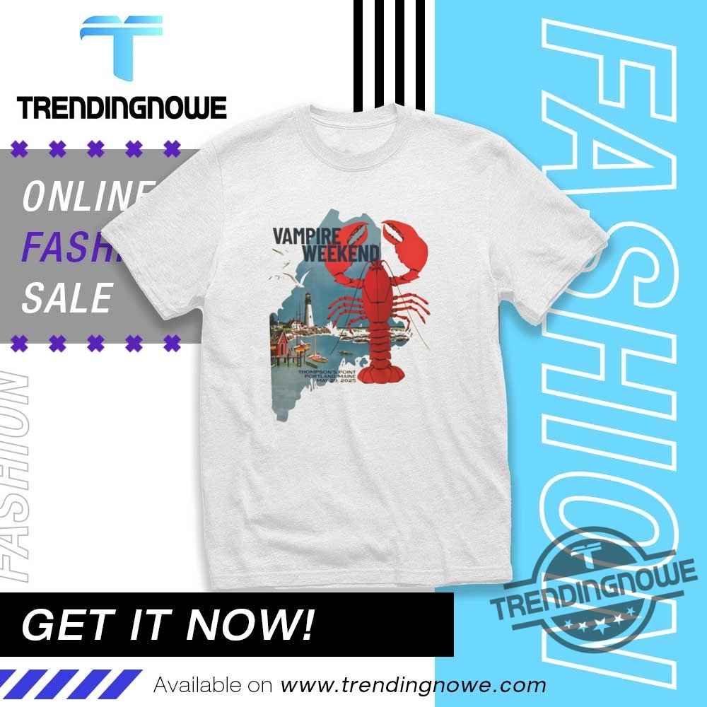 Portland Maine Vampire Weekend May 29 2025 Shirt trendingnowe 1