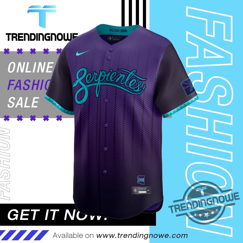Corbin Carroll Dbacks Diamondbacks City Connect Serpientes Jersey 2025 trendingnowe 1