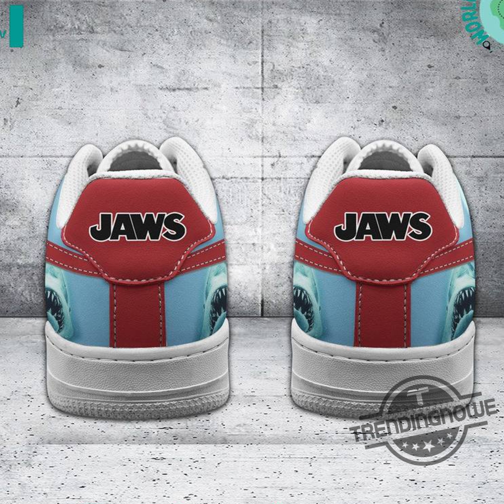 "Top 2025 Sports and Movie-Themed Jerseys and Sneakers Unveiled" 5 Special Jaws Movie Air Force 1 Sneaker
