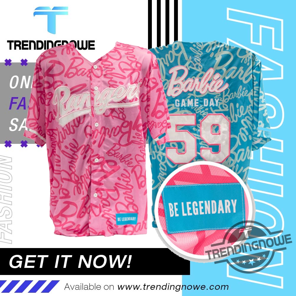 "Top 2025 Sports Apparel: Must-Have Shirts and Giveaway Hat" 11 Texas Rangers Barbie Jersey 2025 Giveaway