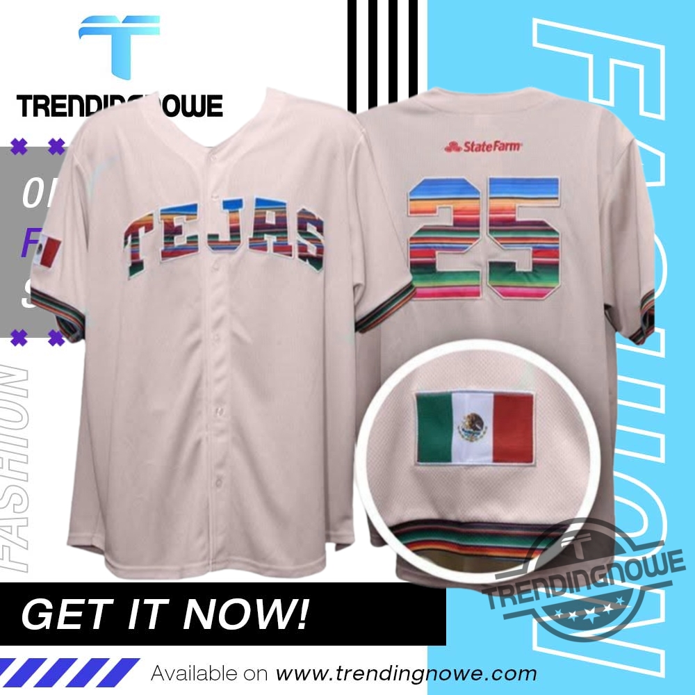 "Top 2025 Sports Apparel: Must-Have Shirts and Giveaway Hat" 20 Texas Rangers Mexican Heritage Jersey 2025 Giveaway