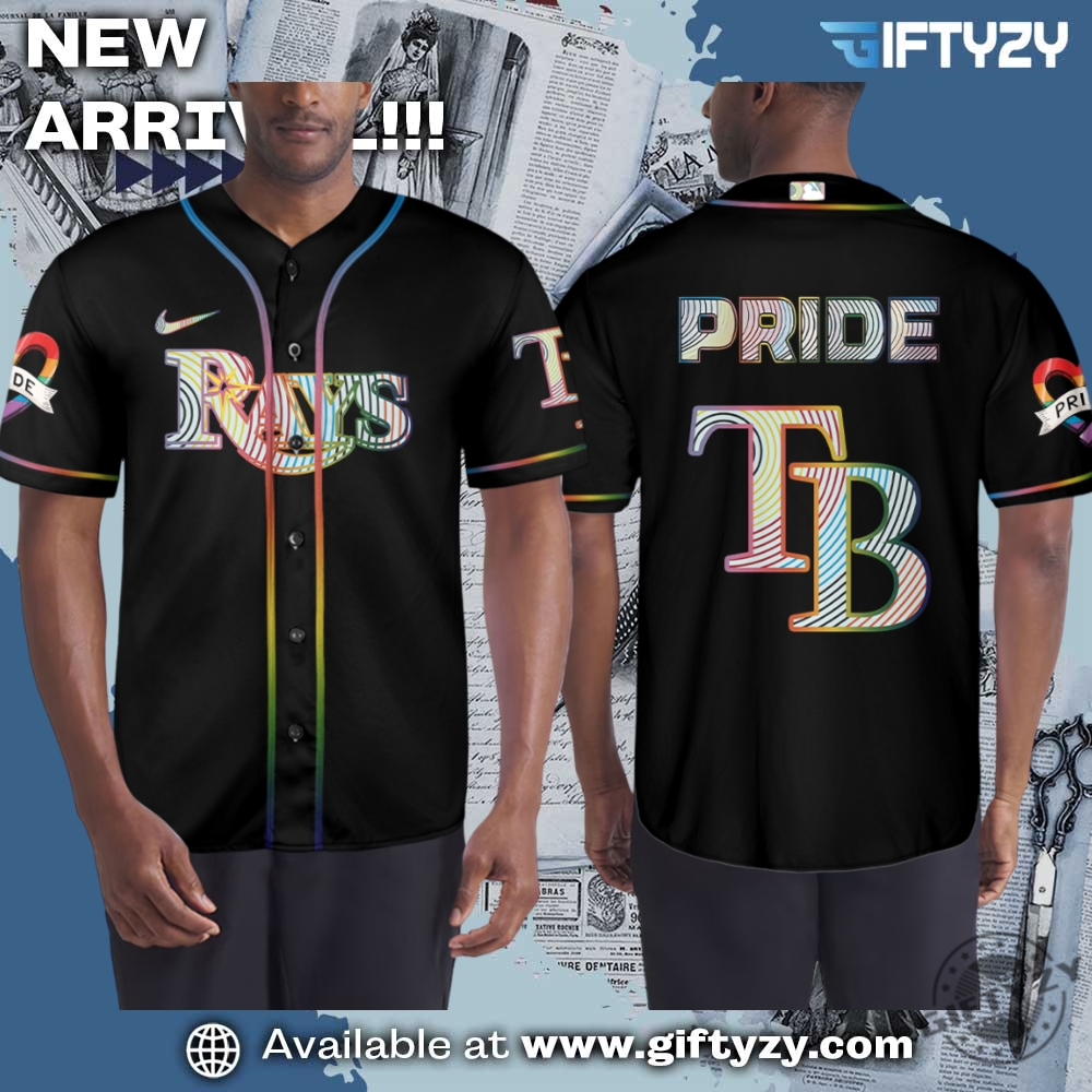 Sport trending shirt, jersey, shoes 10 Tampa Bay Rays Lgbtq Pride Month Unisex Jersey Shirt