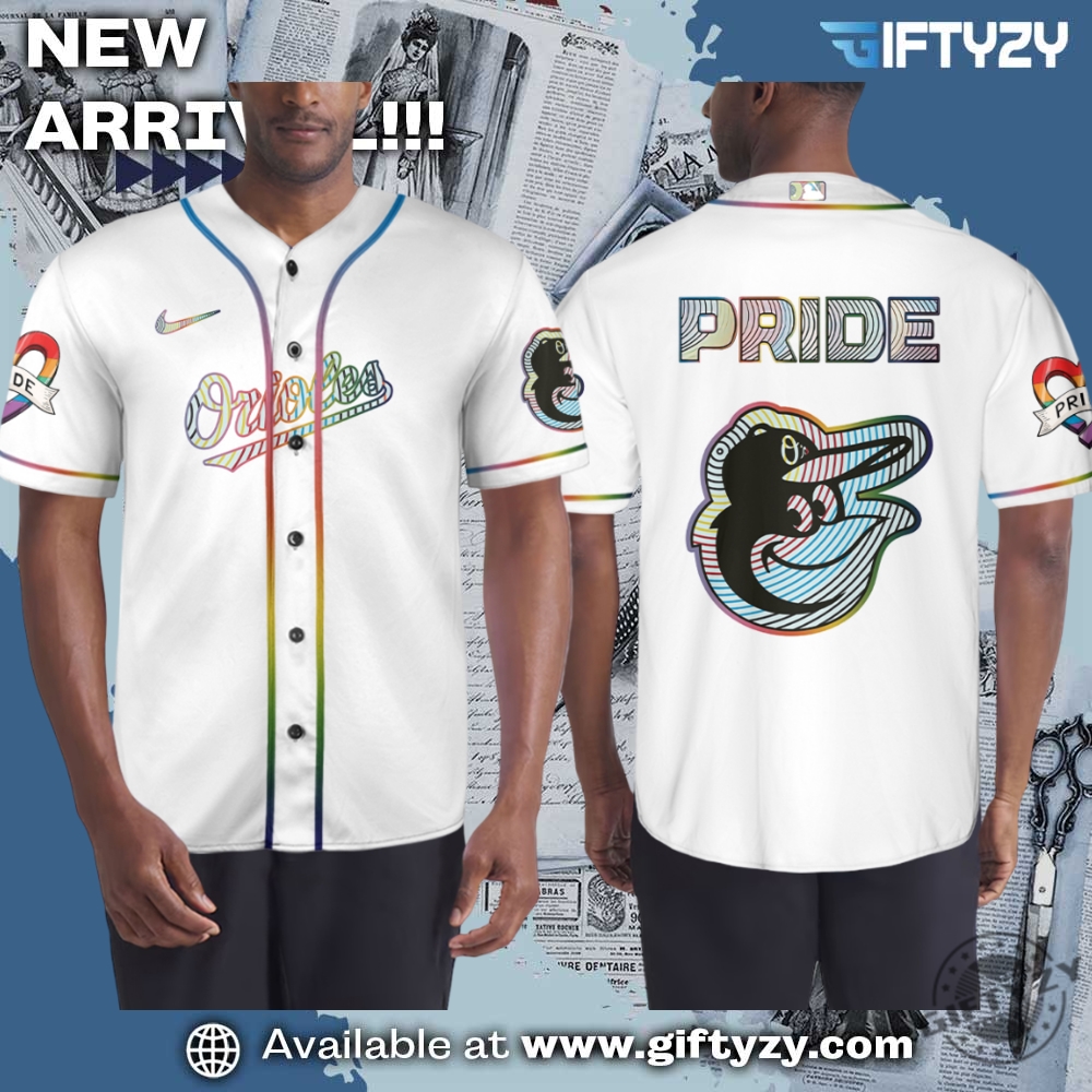 Sport trending shirt, jersey, shoes 12 Baltimore Orioles Lgbtq Pride Month Unisex Jersey Shirt