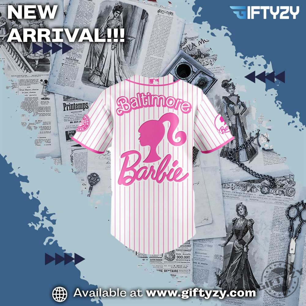 Sport trending shirt, jersey, shoes 14 Baltimore Orioles Barbie Night Unisex Jersey Shirt