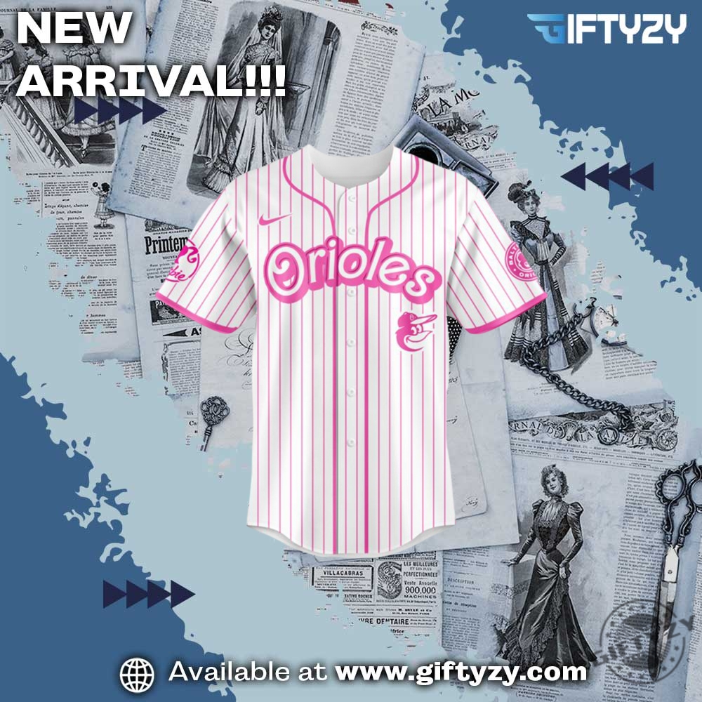 Baltimore Orioles Barbie Night Unisex Jersey Shirt 4 Baltimore orioles barbie night unisex jersey shirt