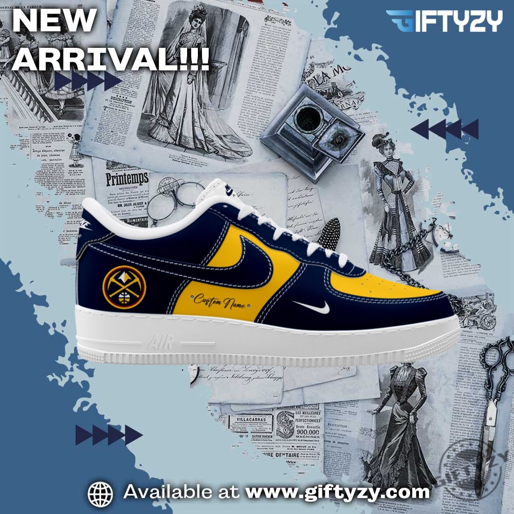 Nba Denver Nuggets Custom Name For Fans Air Force 1 Shoes 3 NBA Denver Nuggets Custom Name For Fans Air Force 1 Shoes