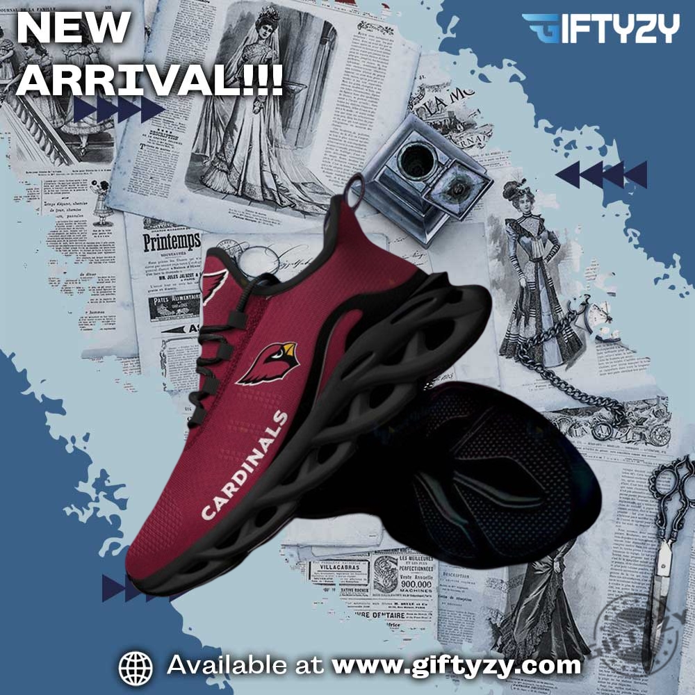 Arizona Cardinals 3D Max Soul Clunky Unisex Shoes 3 Arizona Cardinals 3D Max Soul Clunky Unisex Shoes