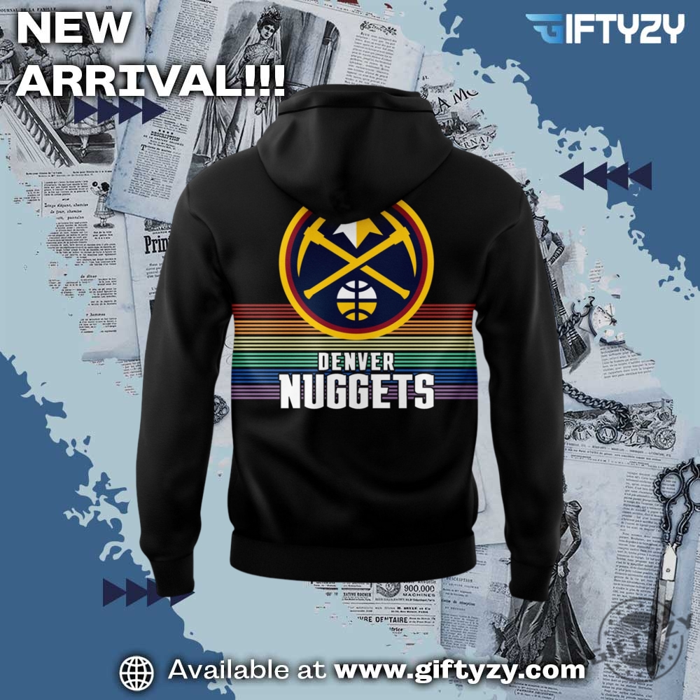 Limited Edition Denver Nuggets 3D Over Printed Shirt 3 Limited Edition Denver Nuggets 3D Over Printed Shirt