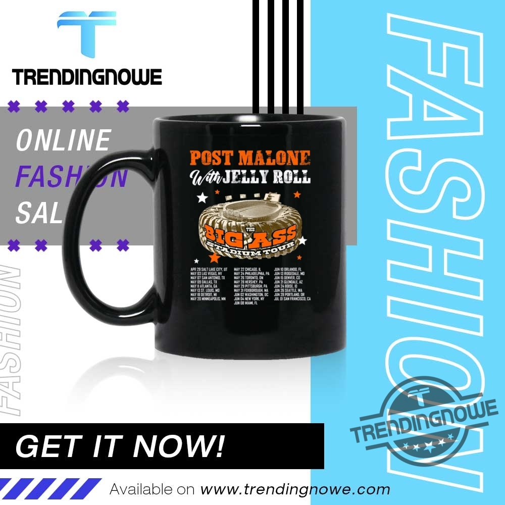 Post Malone Jelly Roll Big Ass Stadium 2025 Shirt 11 Post Malone Jelly Roll Big Ass Stadium 2025 Shirt