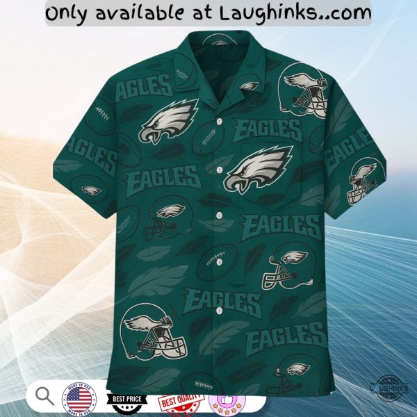 philadelphia eagles hawaiian shirt classic