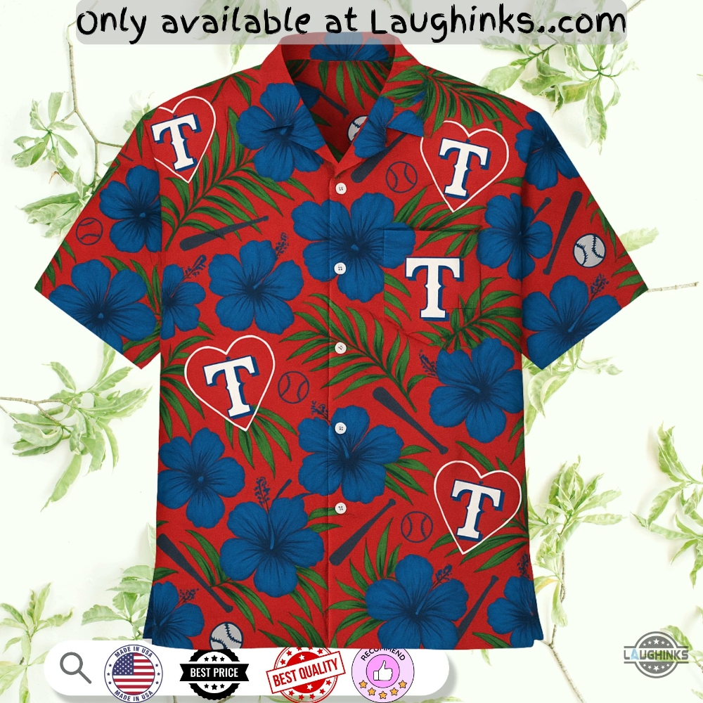 Texas Rangers Hearts Hawaiian Shirt 5 Texas Rangers Hearts Hawaiian Shirt