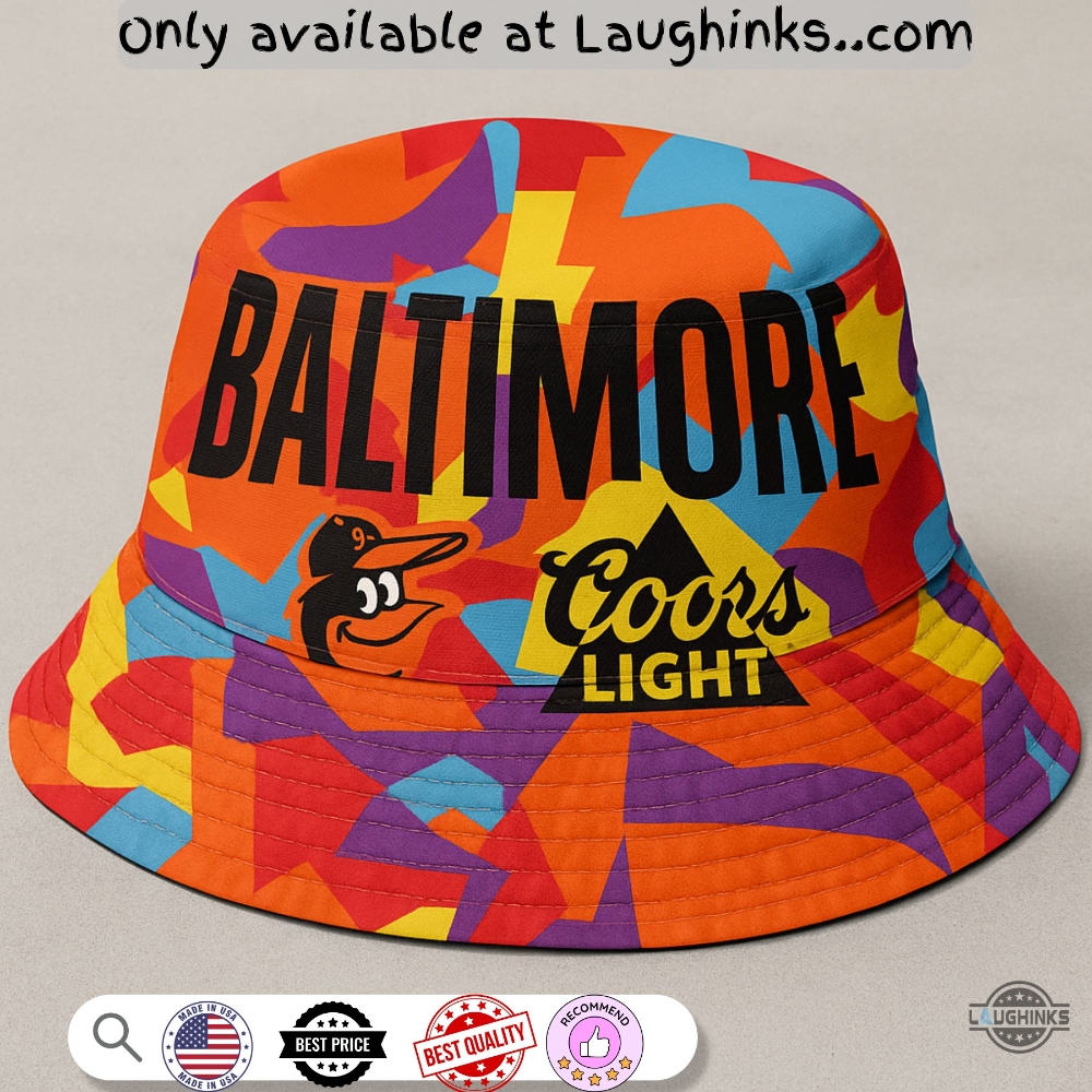 Baltimore Orioles X Coors Light Bucket Hat 5 BALTIMORE ORIOLES x Coors Light Bucket Hat