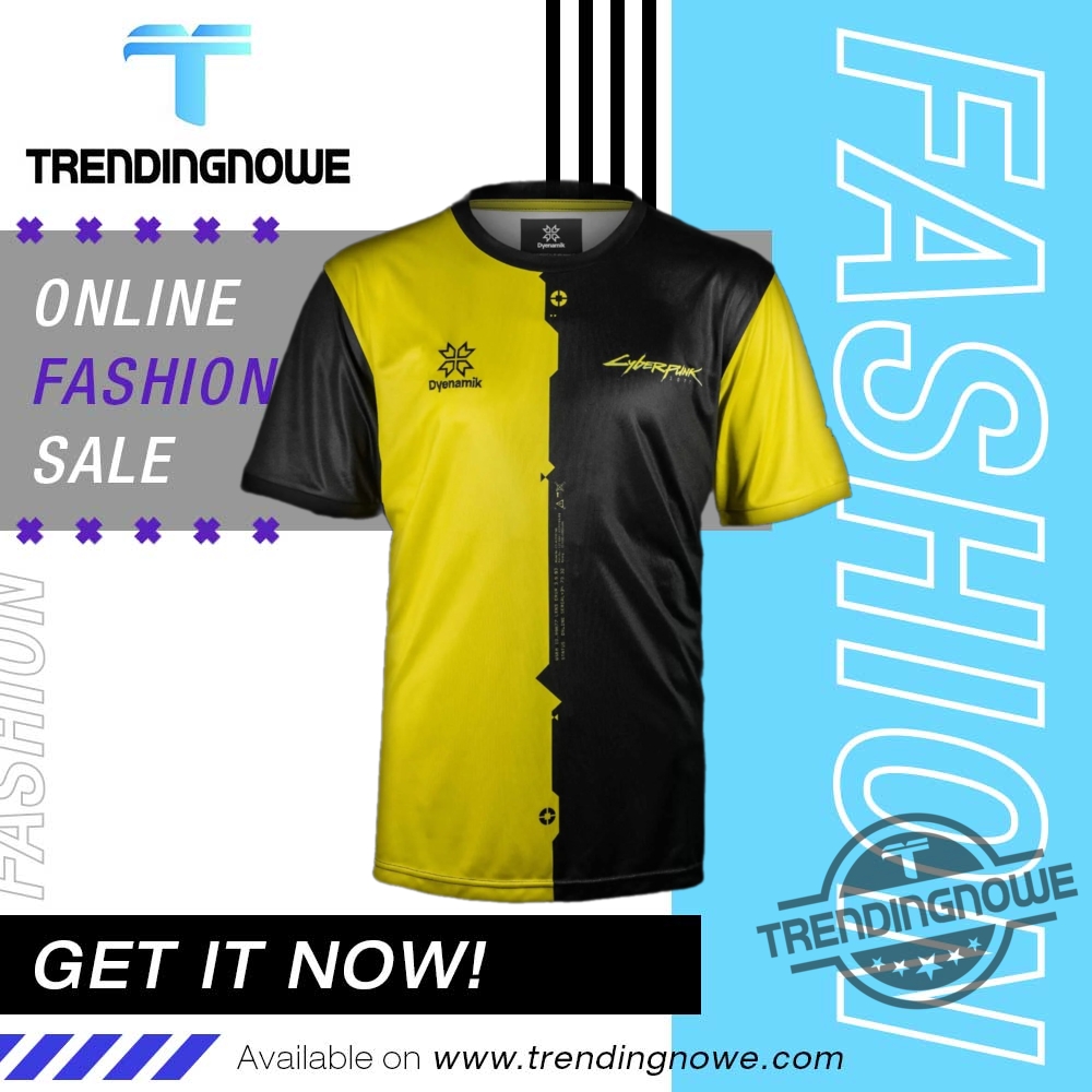 "Top 5 Trendy Apparel Picks: Hoodies, Jerseys, and Activism Tees" 3 Cyberpunk 2077 Phantom Liberty Team Jersey