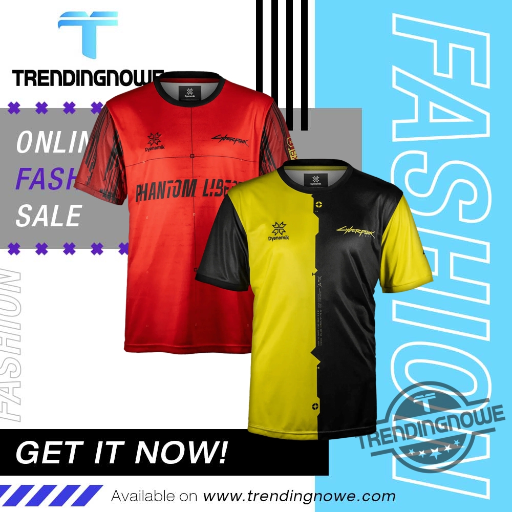 Cyberpunk 2077 Phantom Liberty Team Jersey 7 Cyberpunk 2077 Phantom Liberty Team Jersey