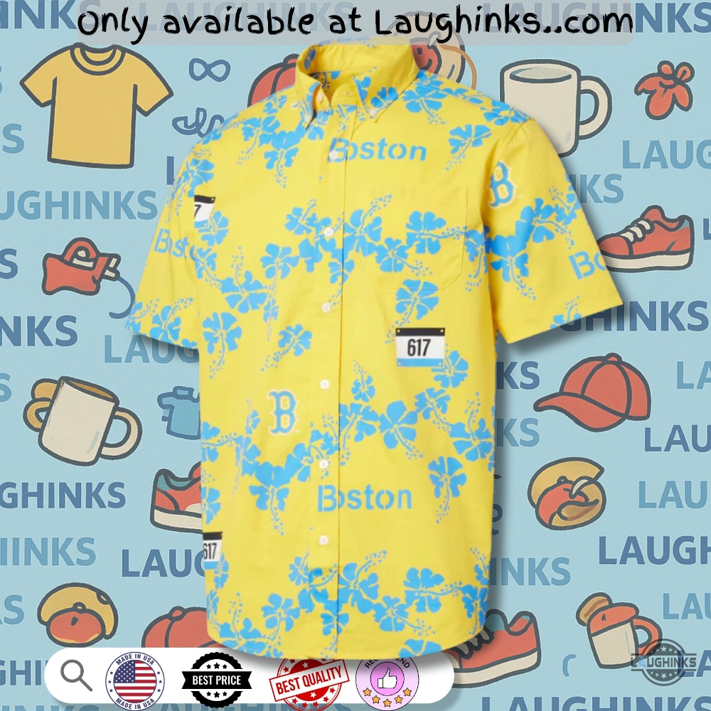 Reyn Spooner Boston Red Sox City Connect Hawaiian Shirt Replica 6 Reyn Spooner Boston Red Sox City Connect Hawaiian Shirt Replica
