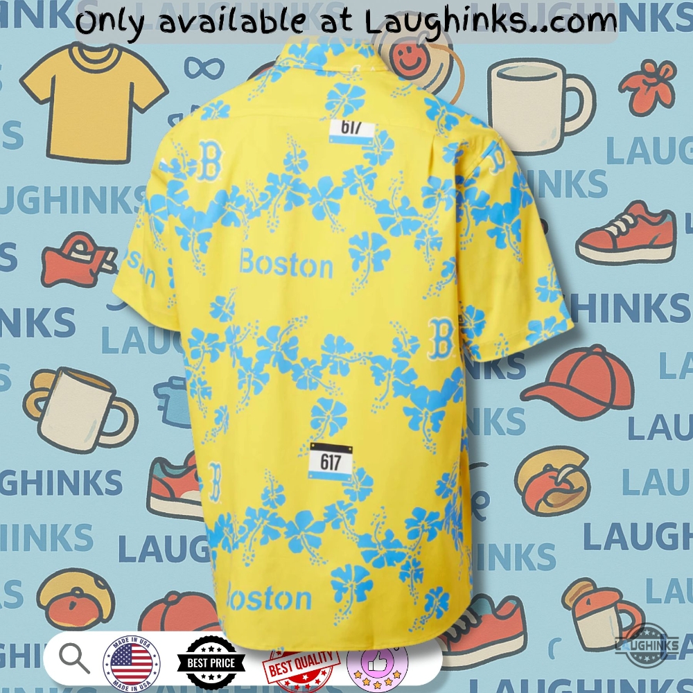 Reyn Spooner Boston Red Sox City Connect Hawaiian Shirt Replica 7 Reyn Spooner Boston Red Sox City Connect Hawaiian Shirt Replica