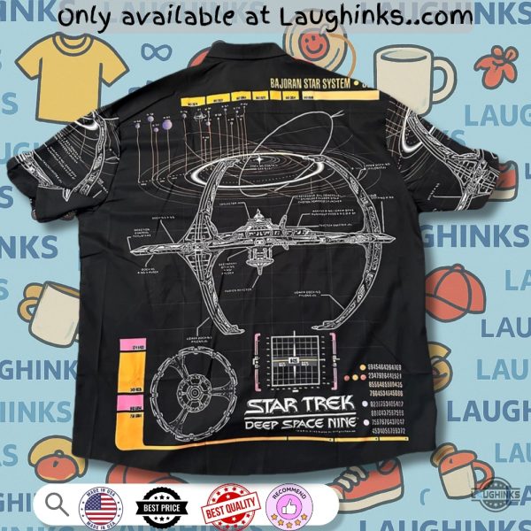 star trek deep space nine hawaiian shirt replica