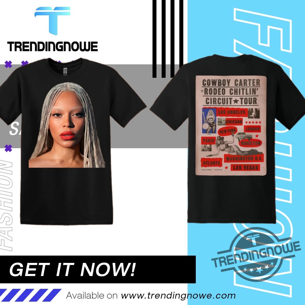 "Top 5 Trendy Tour Shirts for 2025: Shakira, Beyonce, More" 5 Beyonce Cowboy Carter Tour 2025 Shirt