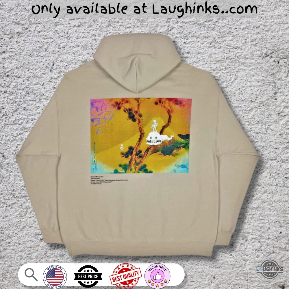 Kanye West Yeezy Ye 2018 Artwork Hoodie T Shirt Sweatshirt By Virgil Abloh Takashi Murakami 6 Kanye West Yeezy Ye 2018 Artwork Hoodie T shirt Sweatshirt By Virgil Abloh Takashi Murakami