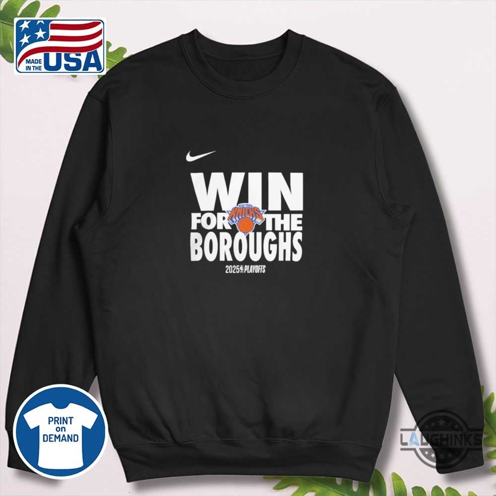 Nike 2025 Nba Playoffs Win For The Boroughs New York Knicks Shirt 8 Nike 2025 NBA Playoffs Win For The Boroughs New York Knicks Shirt