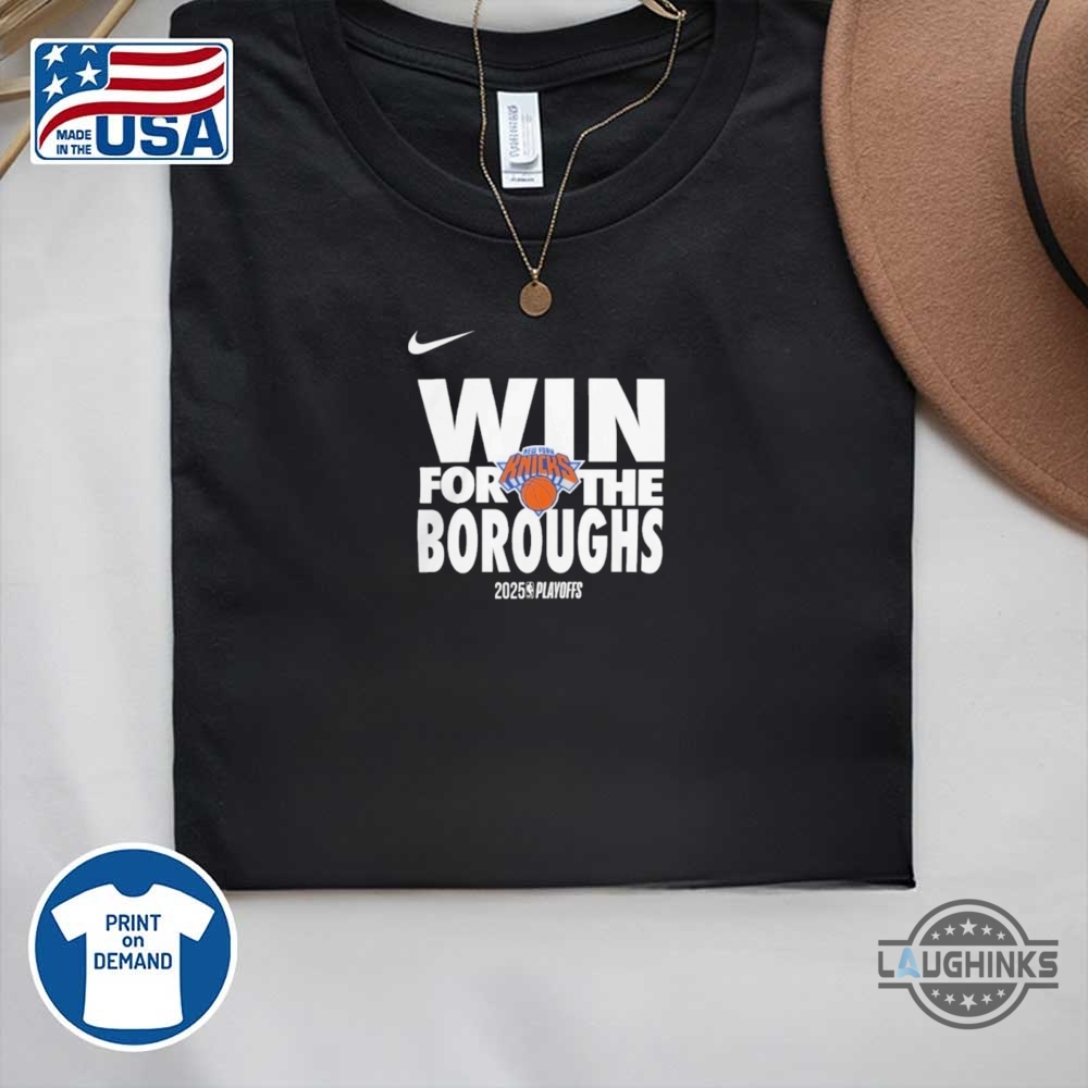 Nike 2025 Nba Playoffs Win For The Boroughs New York Knicks Shirt 9 Nike 2025 NBA Playoffs Win For The Boroughs New York Knicks Shirt
