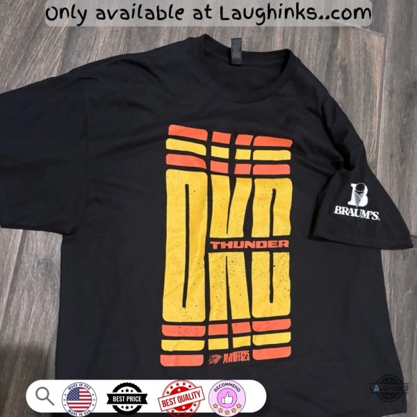 oklahoma city thunder blue playoff shirt okc vs nuggets game 1