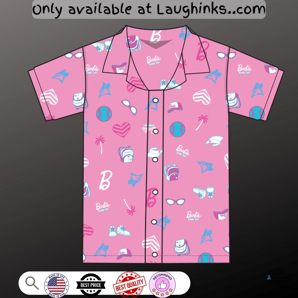 Toronto Blue Jays Barbie Hawaiian Shirt May 2025 2 Toronto Blue Jays Barbie Hawaiian Shirt May 2025
