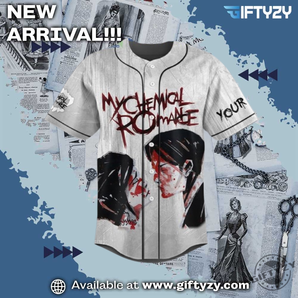 My Chemical Romance I See A Marching Band Personalized 3D Jersey 4 My Chemical Romance I See A Marching Band Personalized 3D Jersey