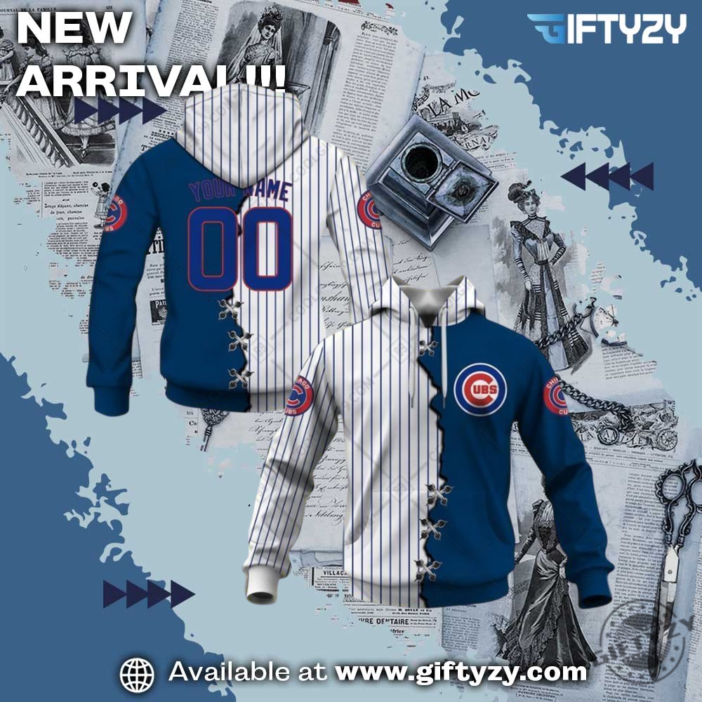 3D Over Printed Shirt and Shoes 29 Mlb Chicago Cubs Mix Personalized Jersey