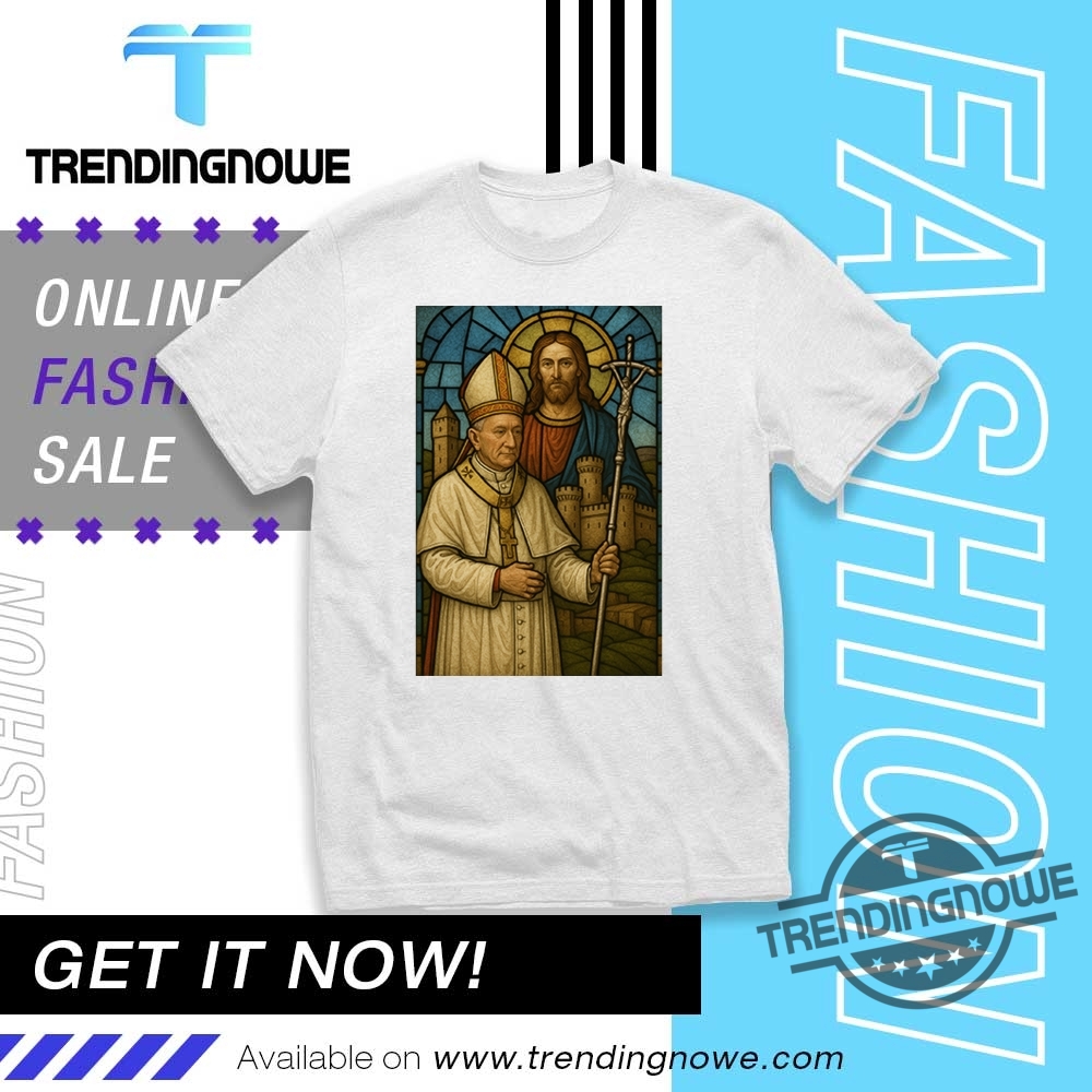 Pope Francis Pietro Parolin Stained Glass Style Shirt 8 Pope Francis Pietro Parolin Stained Glass Style Shirt