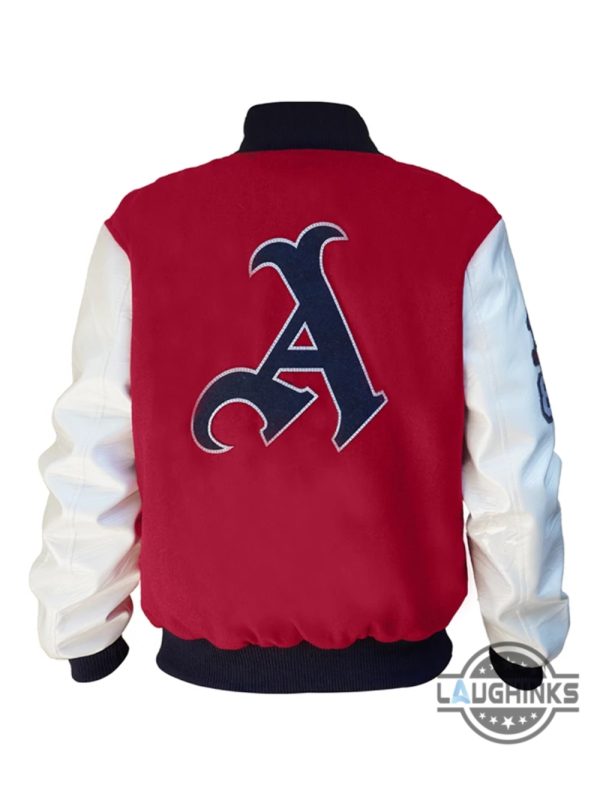 arsenal varsity baseball jacket 2025 full printed