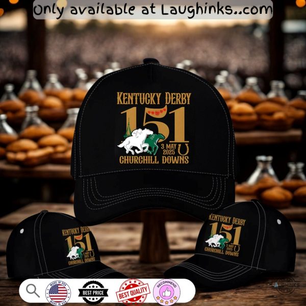 2025 kentucky derby embroidered baseball cap
