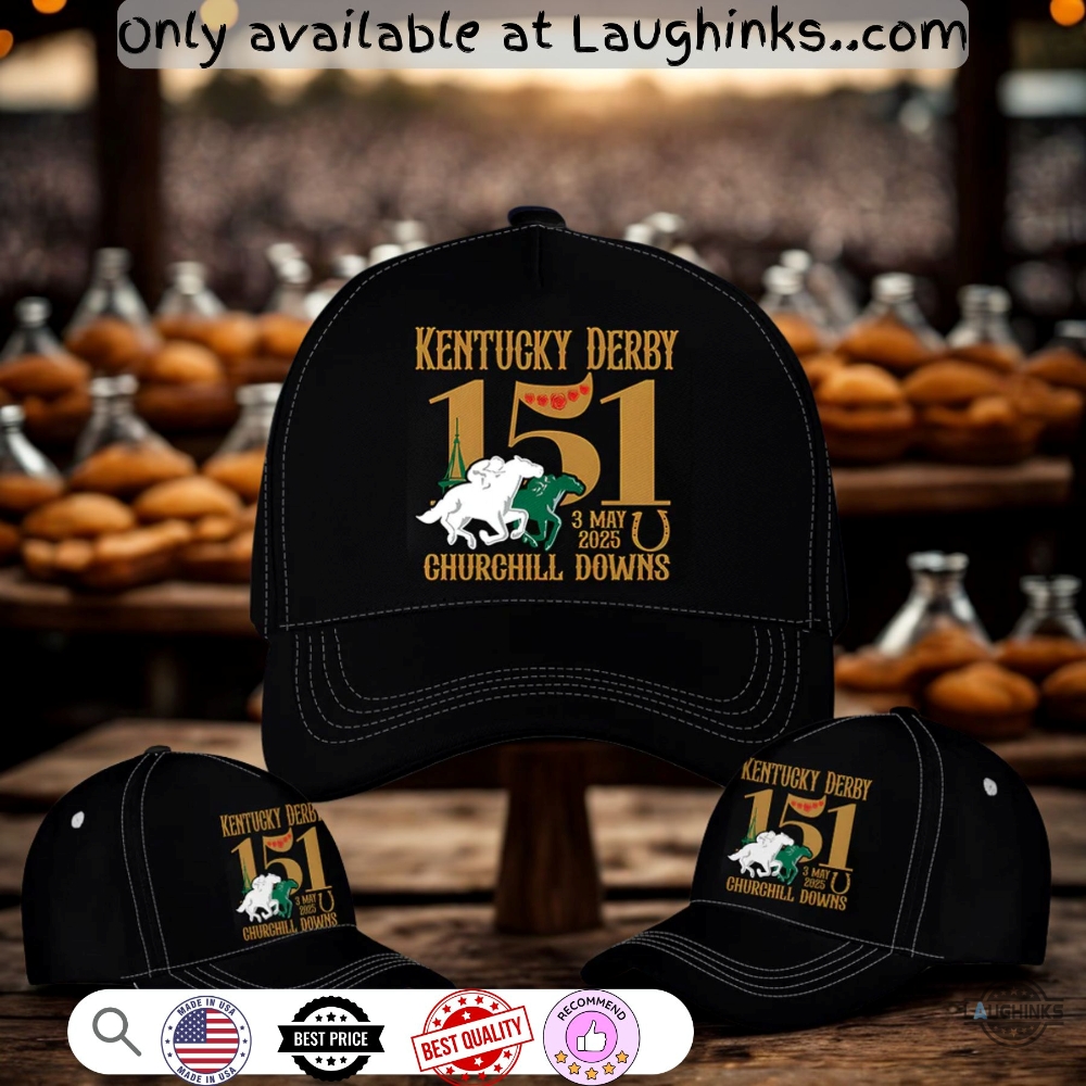 2025 Kentucky Derby Embroidered Baseball Cap 3 2025 Kentucky Derby Embroidered Baseball Cap