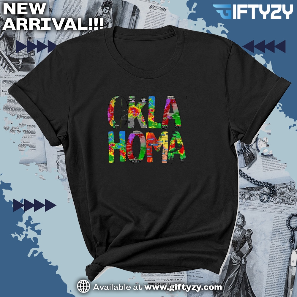 Oklahoma Storm Map Unisex Trendy Shirt 5 Oklahoma Storm Map Unisex Trendy Shirt