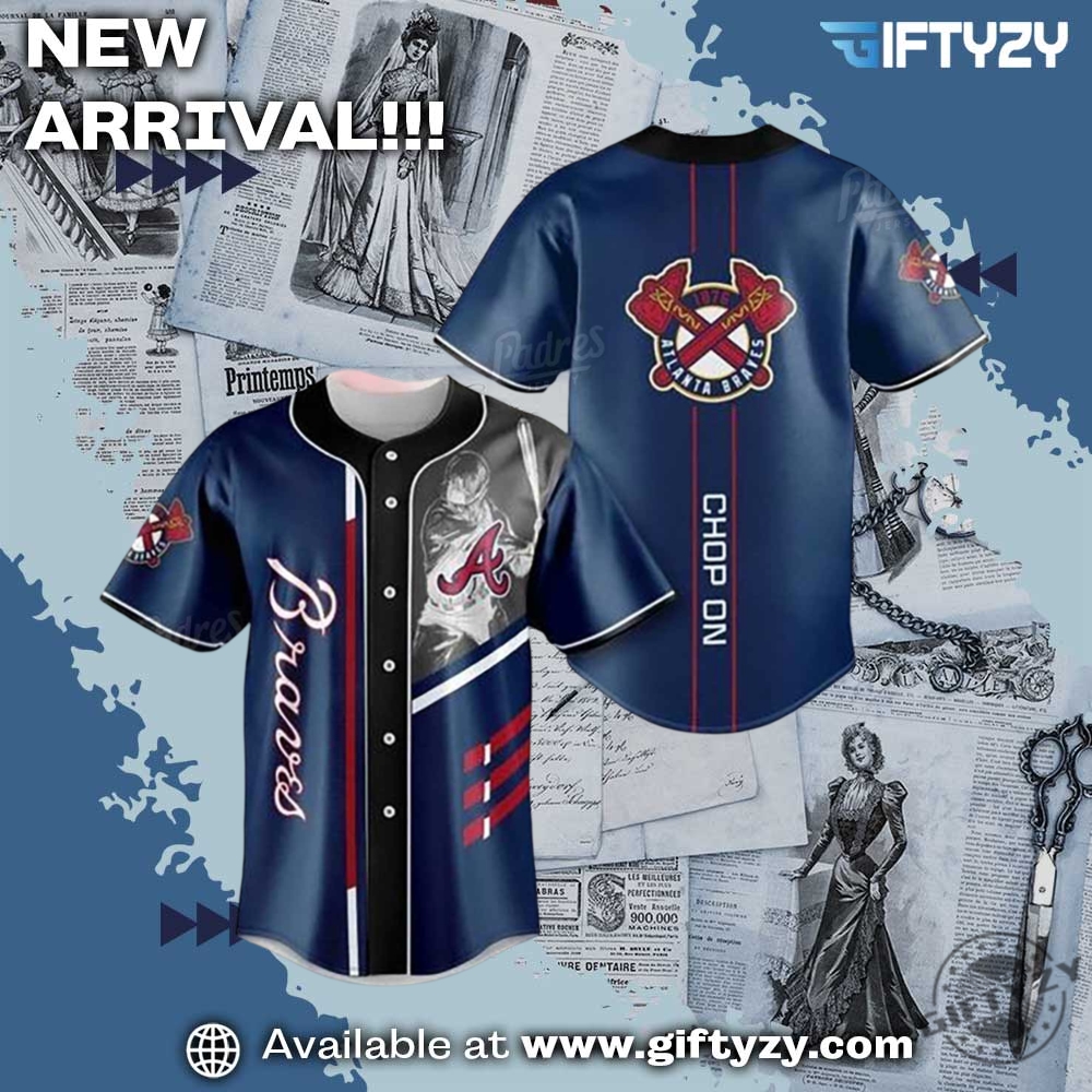 NBA 2025 Gift For Fan 14 Atlanta Braves Mlb Baseball Jersey