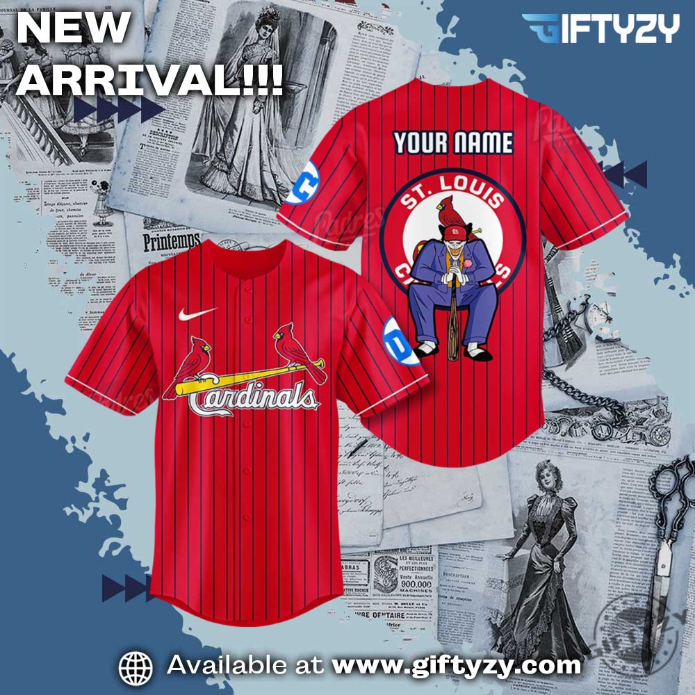 NBA 2025 Gift For Fan 18 St. Louis Cardinals Dc Studios Joker Personalized Baseball Jersey