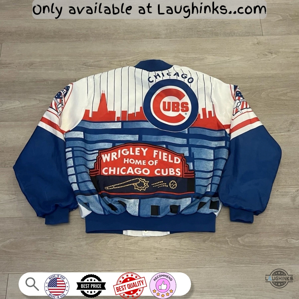 Vintage Chalk Line Mlb Chicago Cubs Fanimation Varsity Baseball Jacket Reprinted 7 Vintage Chalk Line MLB Chicago Cubs Fanimation Varsity Baseball Jacket Reprinted