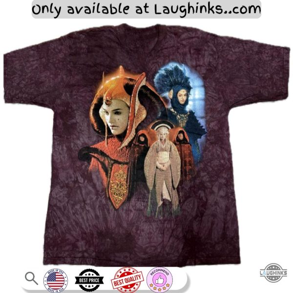 star wars attack clones natalie portman padme shirt