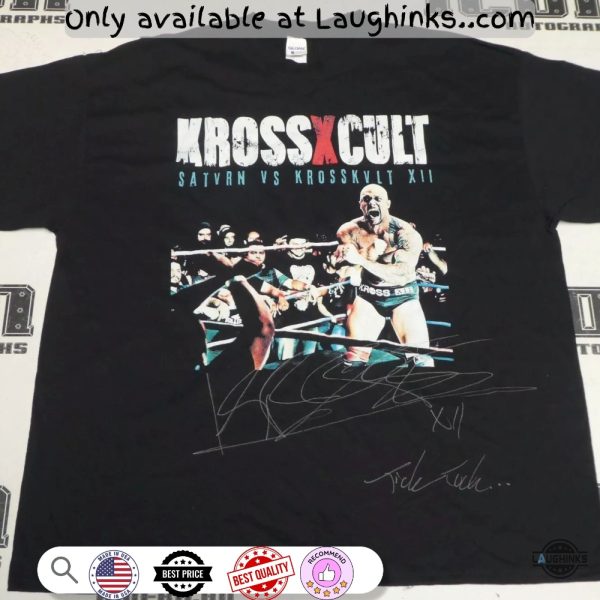 killer kevin karrion kross signed shirt