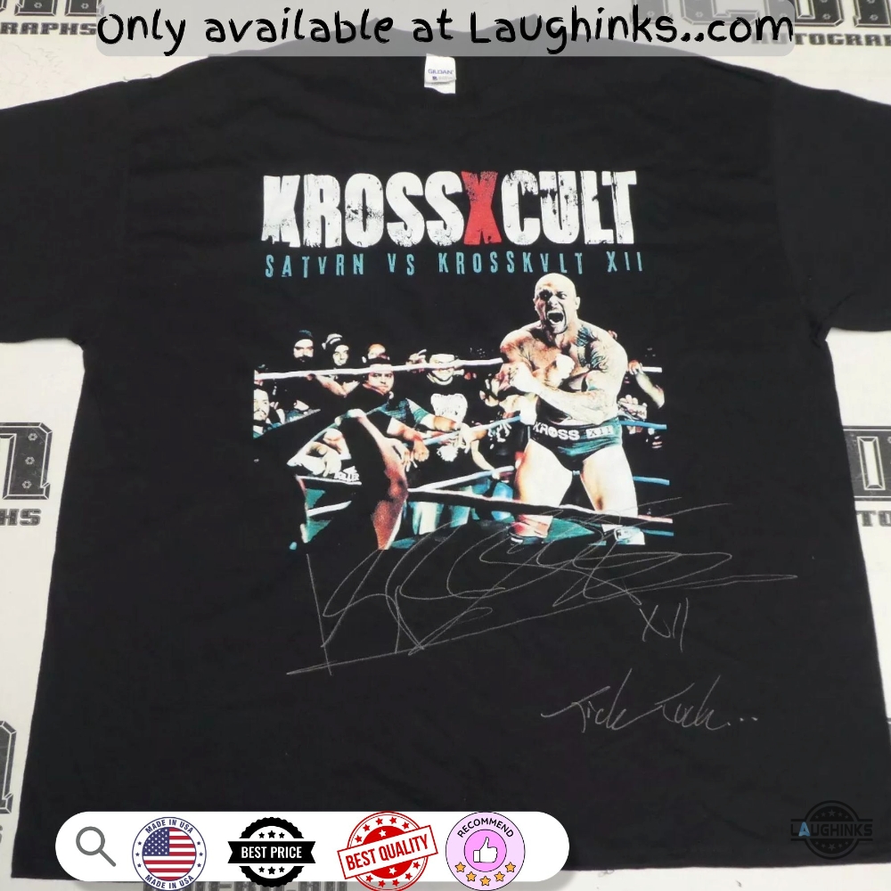 Killer Kevin Karrion Kross Signed Shirt 6 Killer Kevin Karrion Kross Signed Shirt