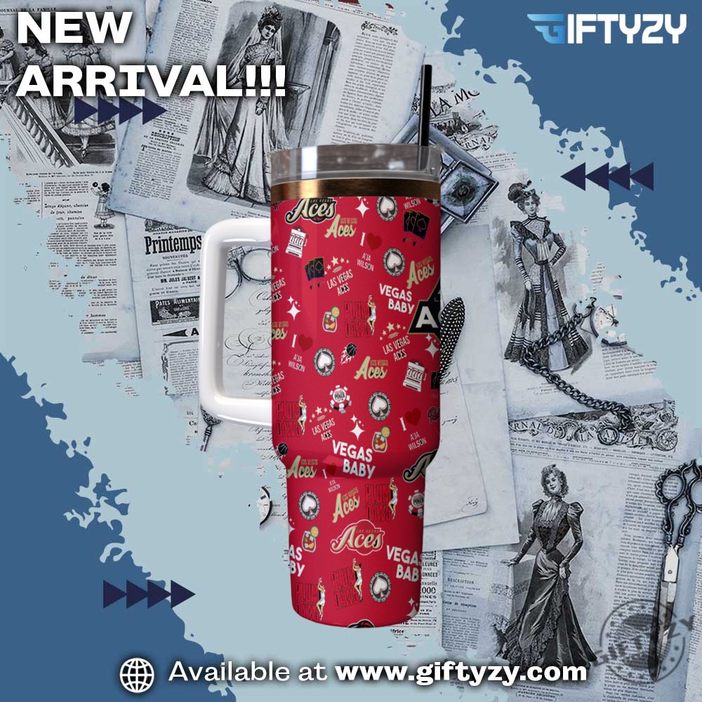 Wnba Las Vegas Aces Stanley Cup Tumbler With Handle 3 WNBA Las Vegas Aces Stanley Cup Tumbler With Handle