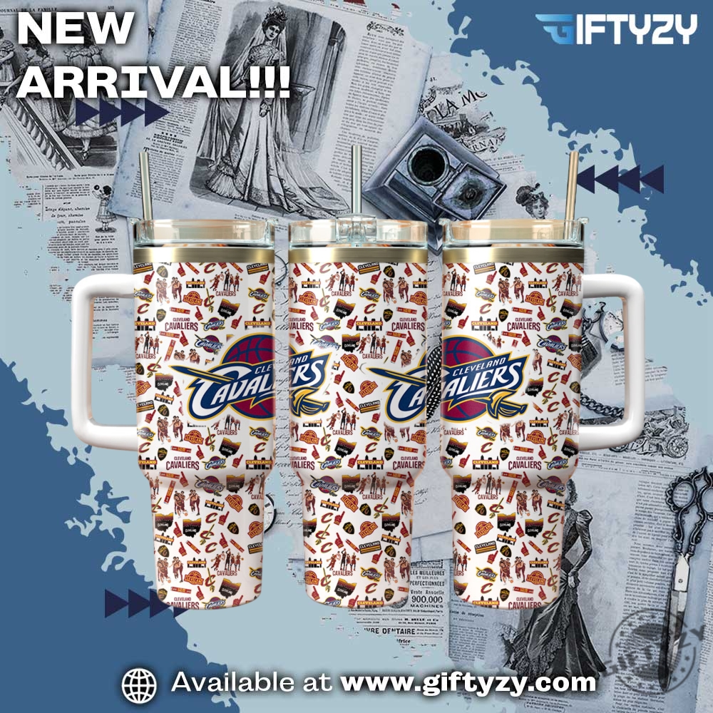 Nba Cleveland Cavaliers Tumbler With Handle Stanley 3 NBA Cleveland Cavaliers Tumbler With Handle Stanley