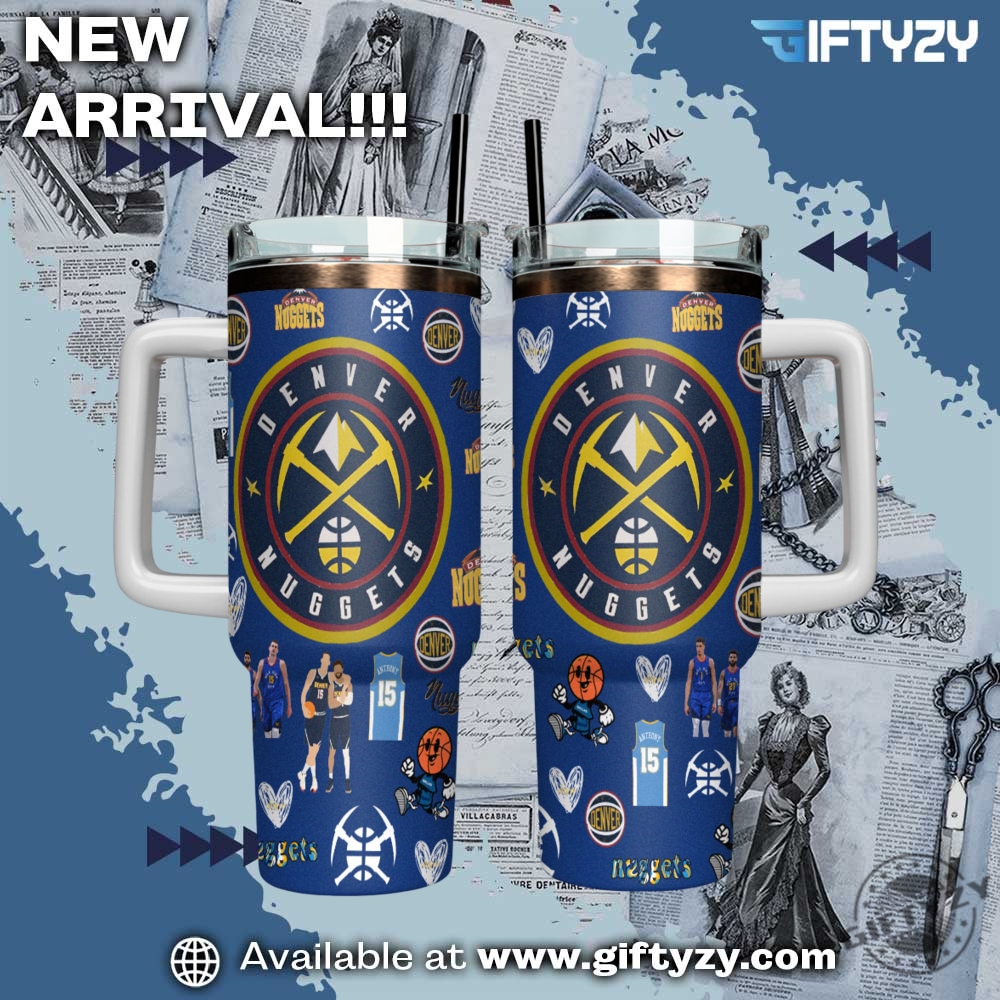 Pope Leo XIV Robert Francis Prevost Shirt, Stanley For NBA Fans 14 Denver Nuggets Nba Sports Stanley Tumbler With Handle