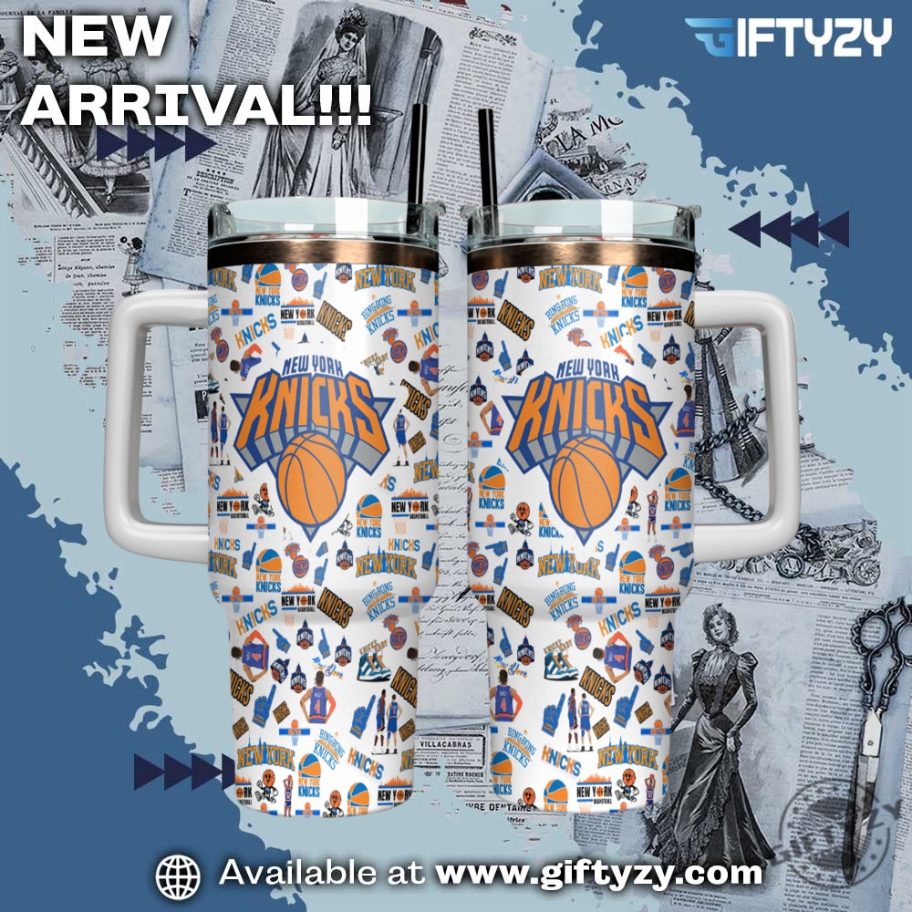 New York Knicks Nba Sports Stanley Cup Tumbler With Handle 3 New York Knicks NBA Sports Stanley Cup Tumbler With Handle