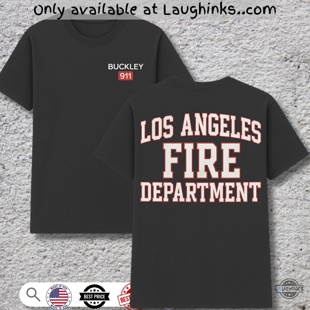 911 Evan Buckley Shirt Los Angeles Fire Department 2 911 Evan Buckley Shirt Los Angeles Fire Department