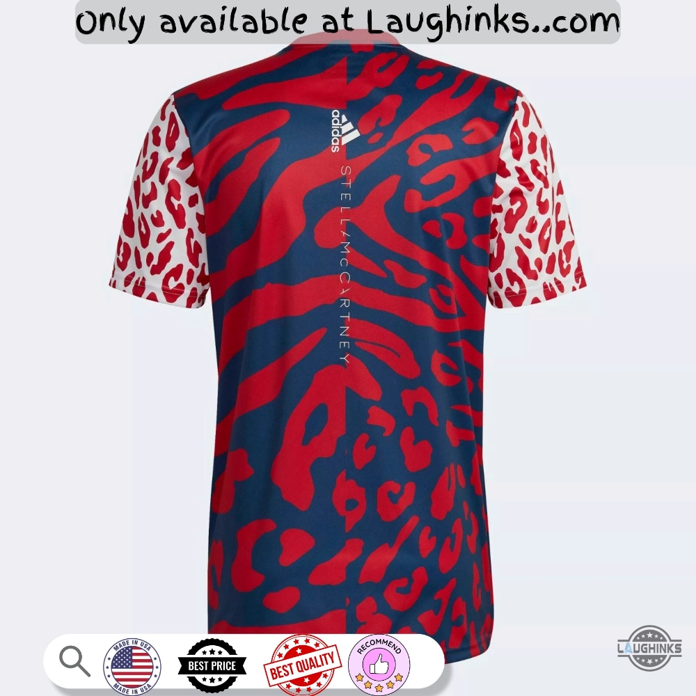 Adidas Arsenal Stella Mccartney Full Printed T Shirt Sweatshirt Hoodie Replica 4 Adidas Arsenal Stella McCartney Full Printed T Shirt Sweatshirt Hoodie Replica