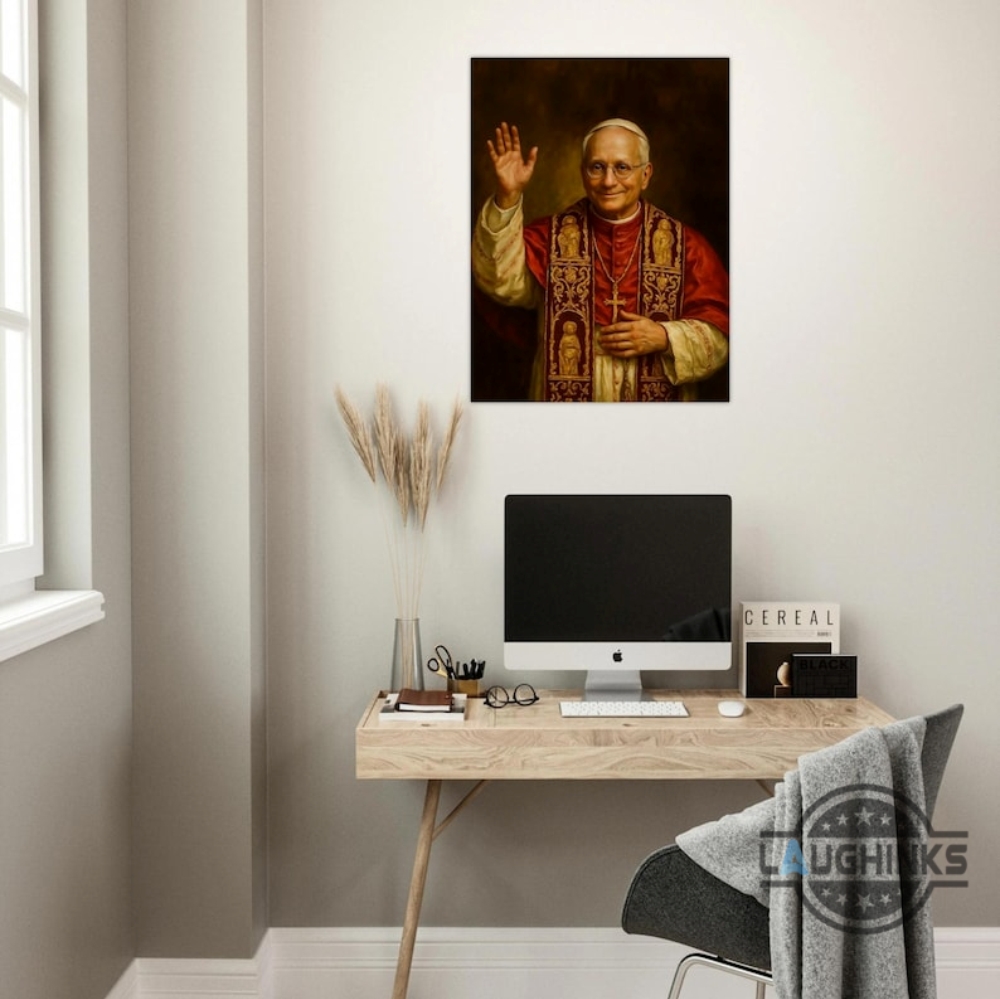 Pope Leo Xiv Framed Poster Peace Be With All Of You Robert Francis Cardinal Prevost Canvas Printed Wall Art 11 Pope Leo XIV Framed Poster Peace be with all of you Robert Francis Cardinal Prevost Canvas Printed wall art