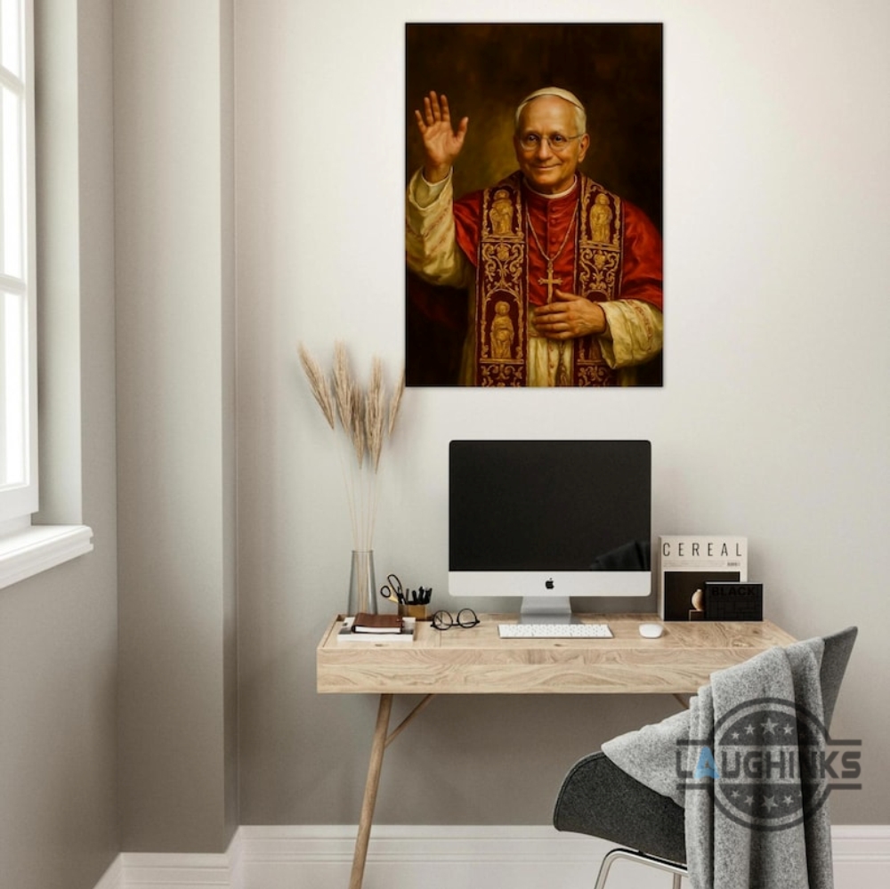 Pope Leo Xiv Framed Poster Peace Be With All Of You Robert Francis Cardinal Prevost Canvas Printed Wall Art 16 Pope Leo XIV Framed Poster Peace be with all of you Robert Francis Cardinal Prevost Canvas Printed wall art