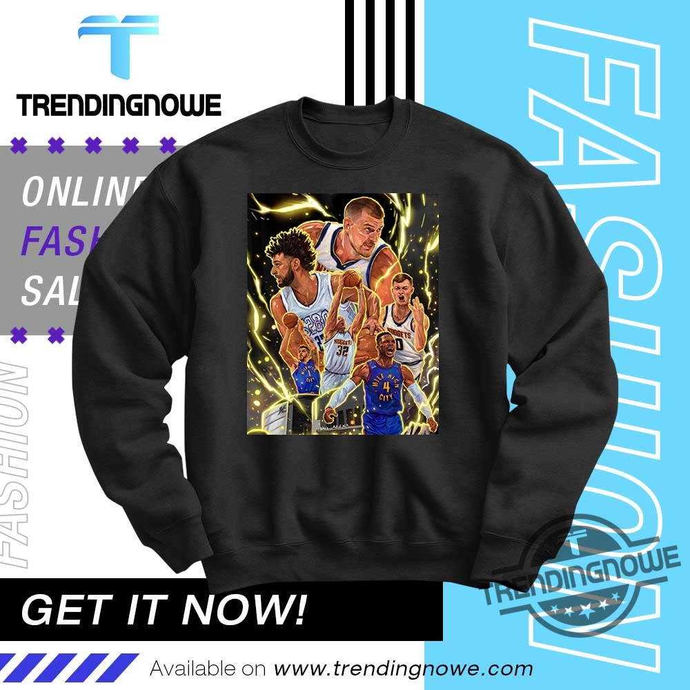 Denver Nuggets Team Ball Arena Shirt 10 Denver Nuggets Team Ball Arena Shirt